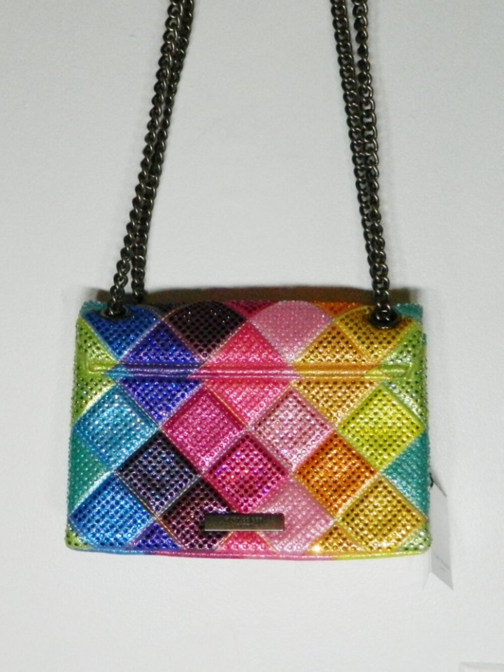 Kurt Geiger $268 Medium Kensignton Multi Fabric NWT! - Picture 6 of 6